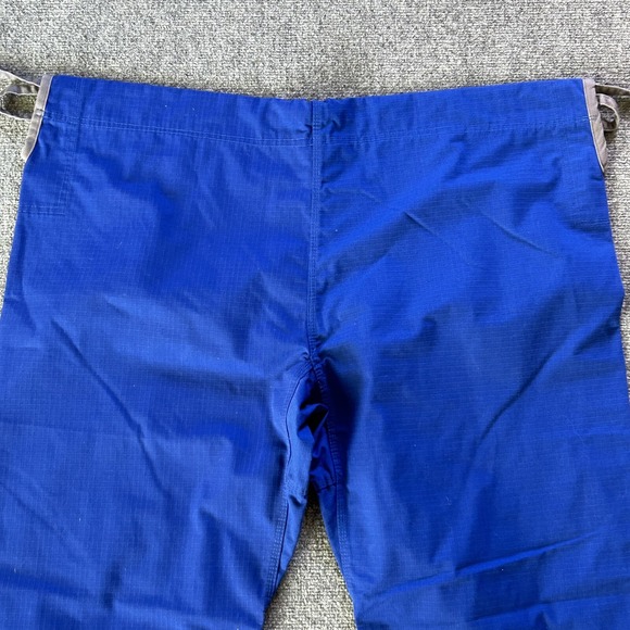 Gameness Gi Pants Men's A6 Brazilian Jiu-Jitsu Grappling Blue Bottom 50 X 34 - Picture 10 of 12